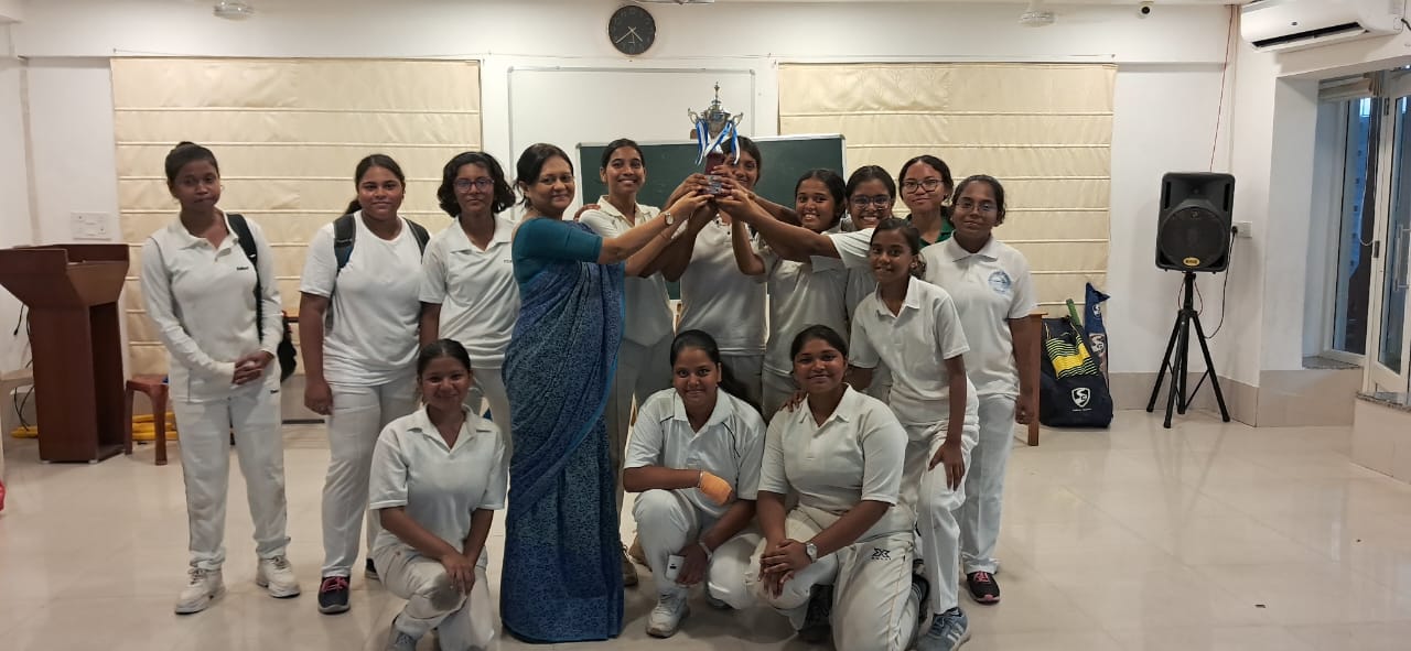 Under 17 winners (First Runner up) of ASISC Girls Cricket Tournament.